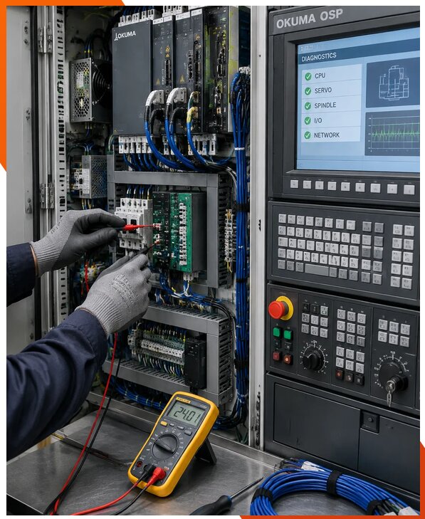 Ремонт систем ЧПУ Okuma OSP в Кондопоге